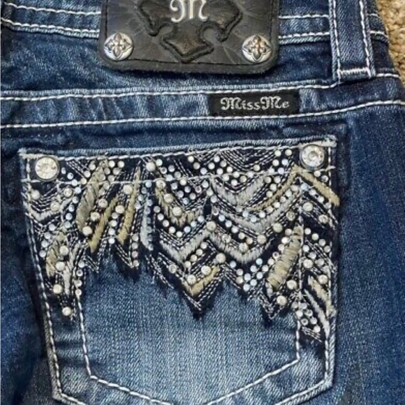 👖MissMe Signature Boot Cut Jeans Sz.28👖 - Picture 2 of 13